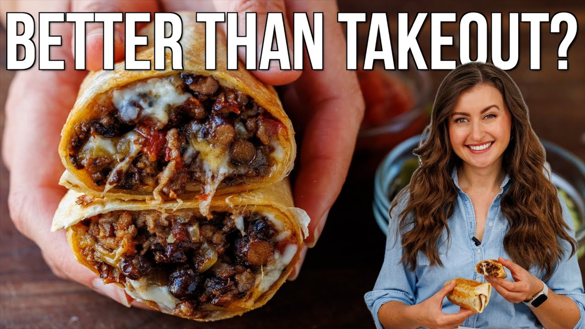 Wrap en mano, listo para comer 🌯